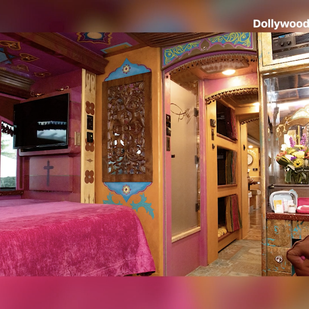 Dolly Parton's Tour bus interior